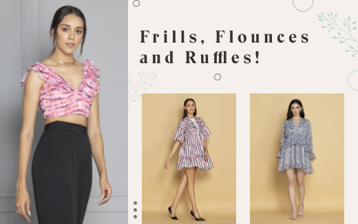 Frill ruffle online