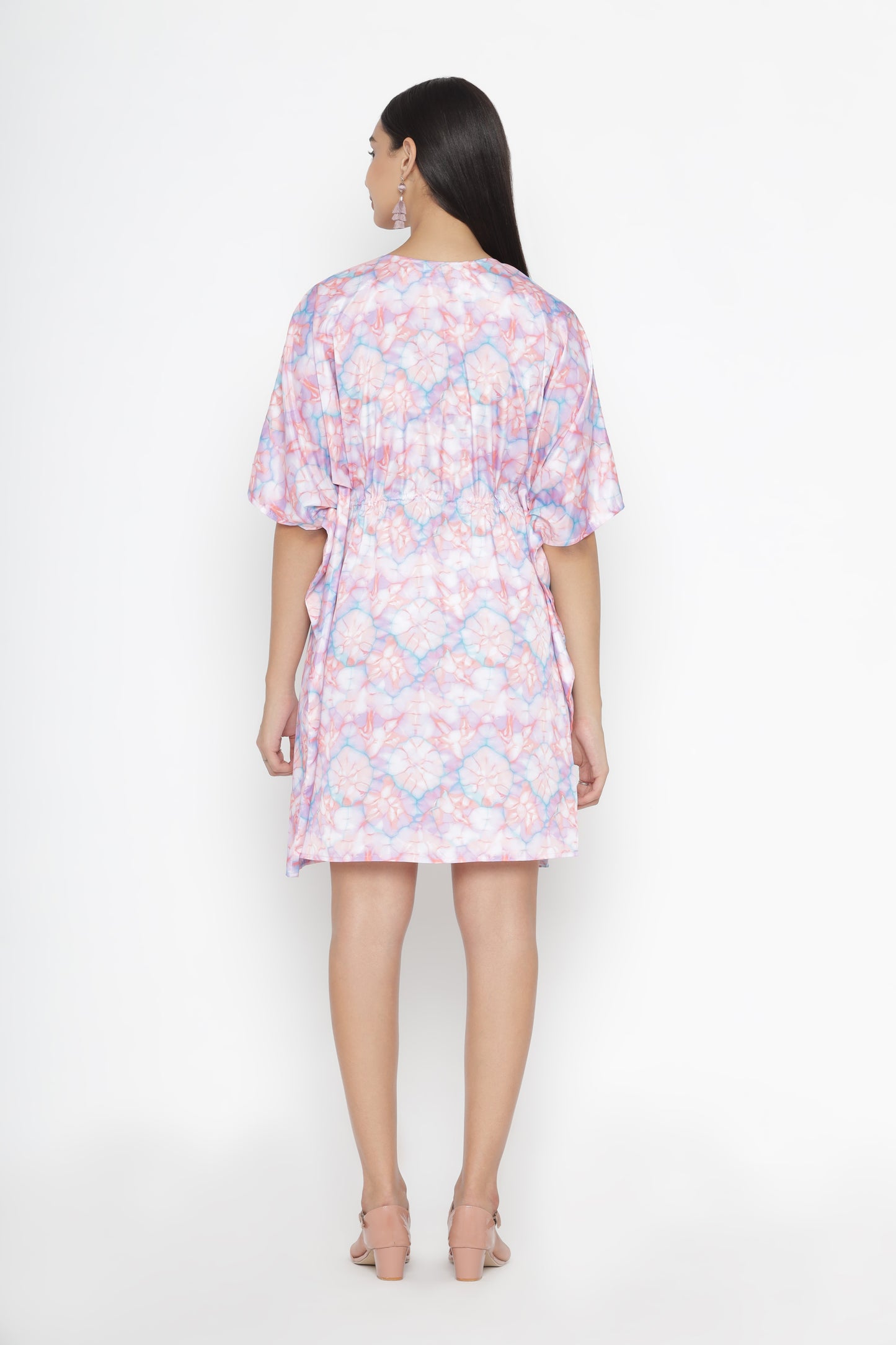 Purple Floral A-Line Dress | Octics | 49% Off | All sizes| Shop Now. | OCTICS