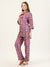 Purple Floral Printed Co-Ords Set | Grab Your Look Now | OCTICS
