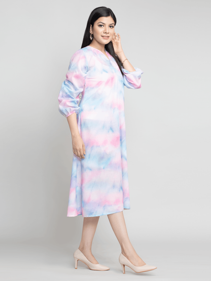 Buy Printed Maxi Dress at Get 30% OFF | OCTICS