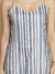 Shop Now Blue Regular Fit Striped Dress from Octics at Rs.1299 | OCTICS
