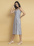 Shop Now Blue Striped Maxi Dress | OCTICS